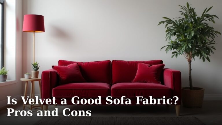 Is Velvet a Good Sofa Fabric? Pros and Cons