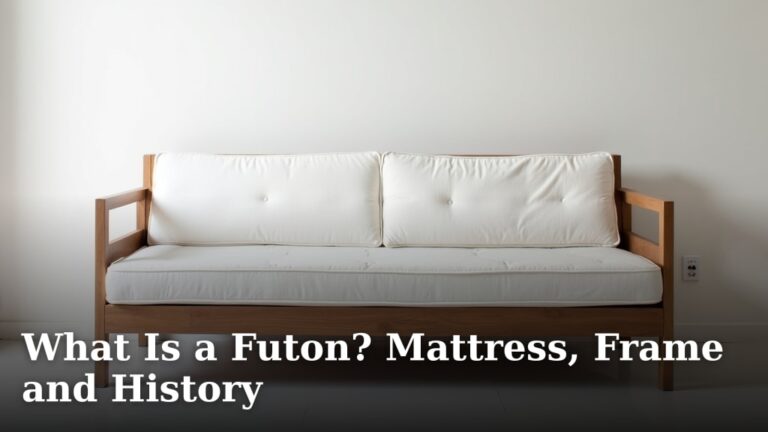 What Is a Futon? Mattress, Frame and History