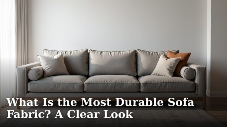 What Is the Most Durable Sofa Fabric? A Clear Look